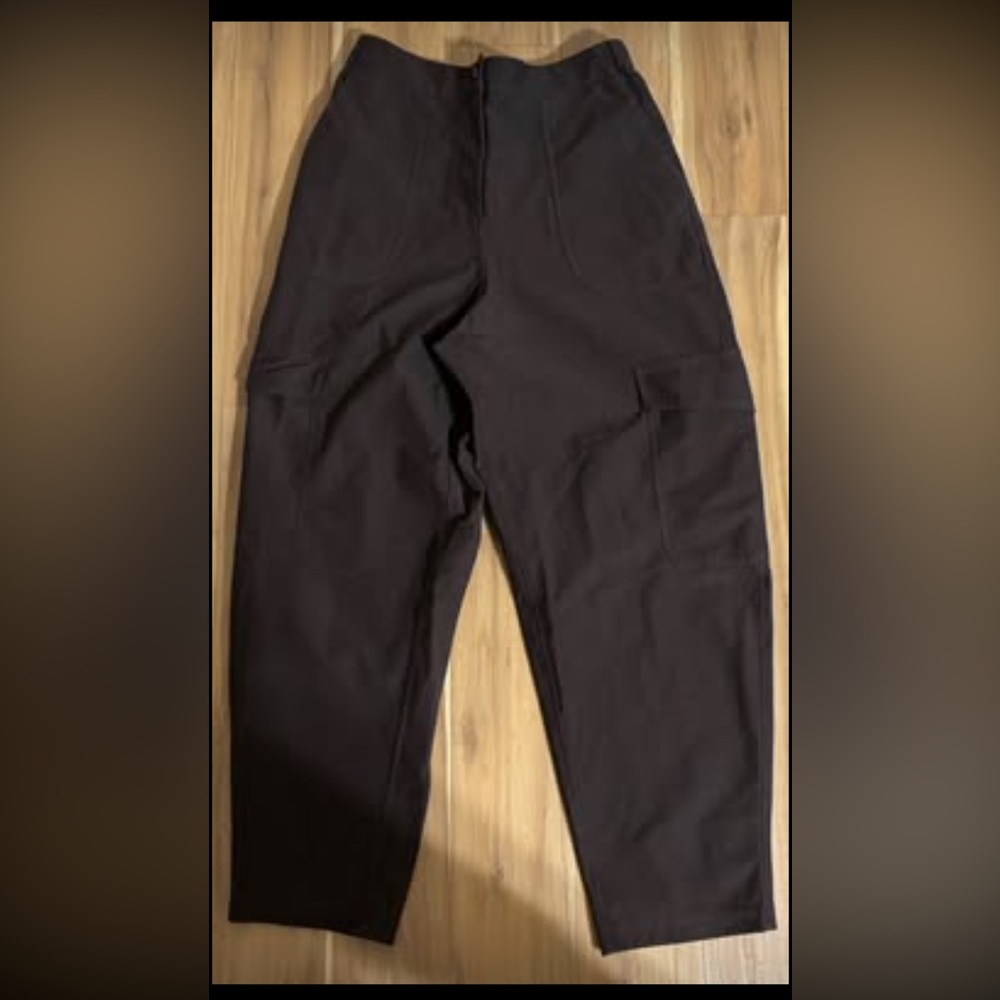 Lululemon Dark Brown Light Utilitech Cargo Pants High Rise Cargo Pants Size 28